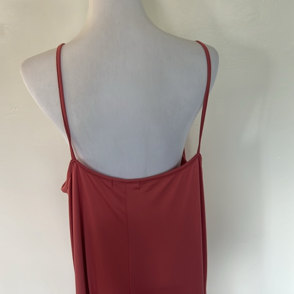 ORANGE FARM salmon oversized jumpsuit - Picture 5 of 6